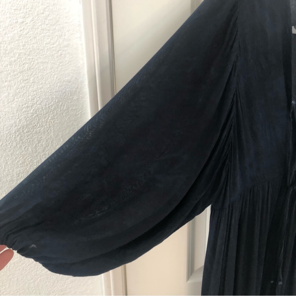 Young fabulous broke dawn tie dye maxi dress size XS flowy relaxed Bohemian - Picture 5 of 13